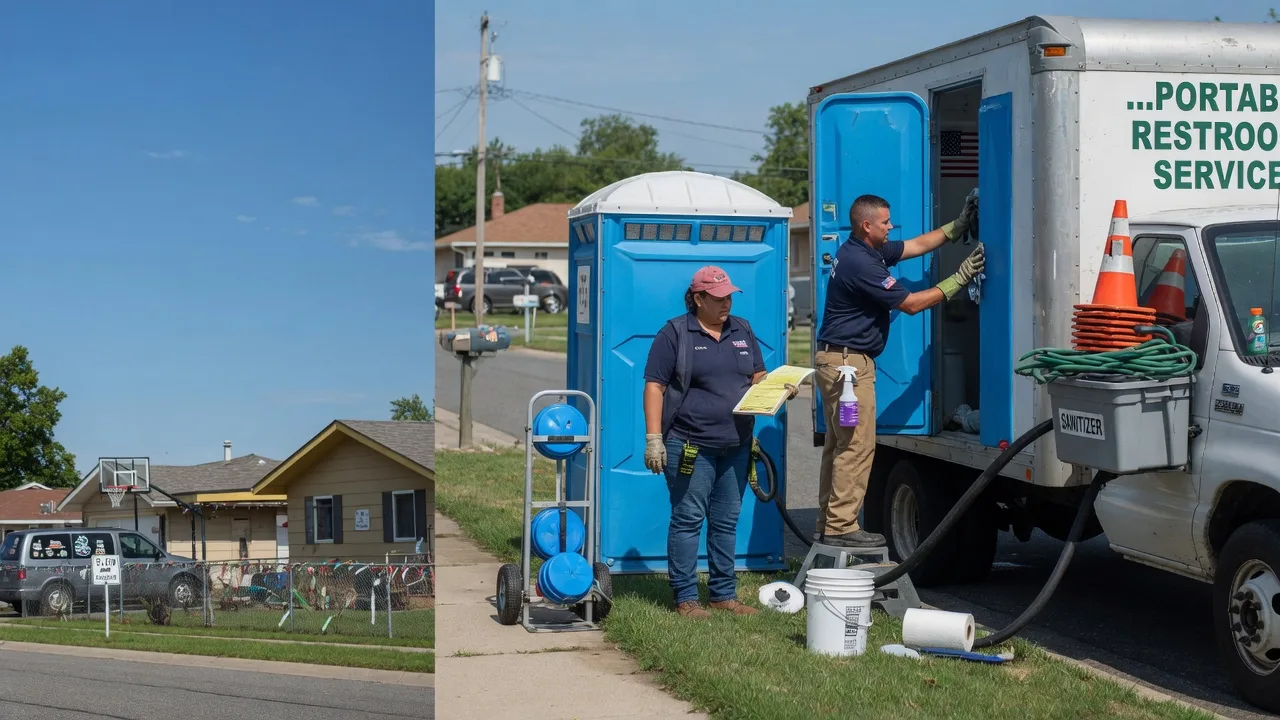Porta Potty Rental in Mercer, MO near me